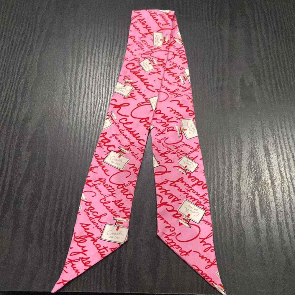 Coach Ponytail Scarf